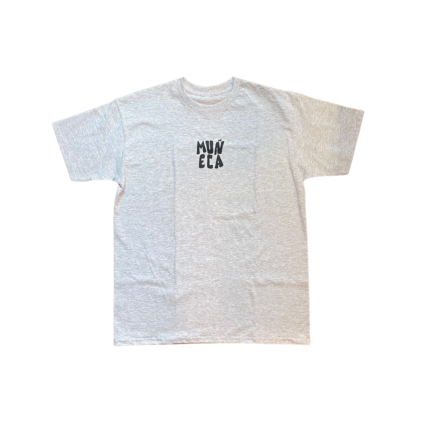 TEE-SHIRT MAIN GRIS ET NOIR
