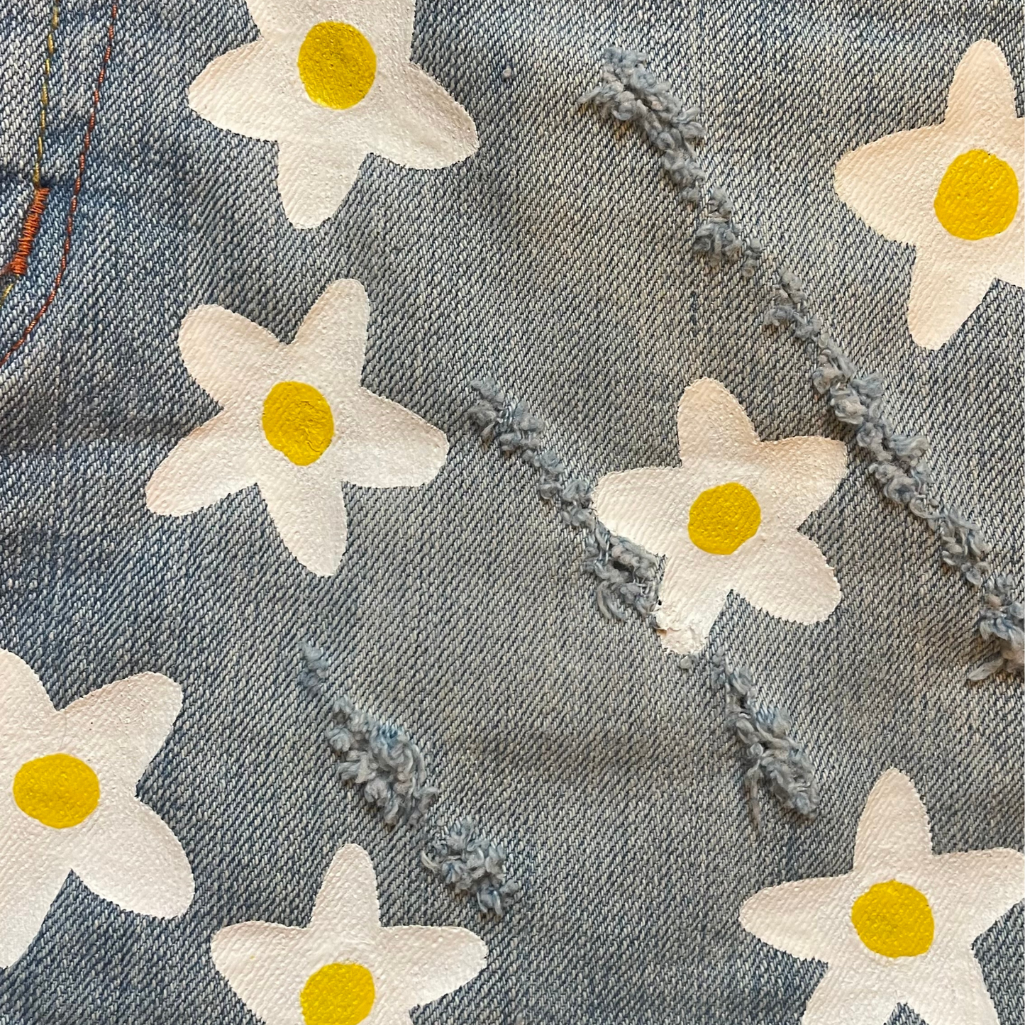 MINI JUPE FLEURS
