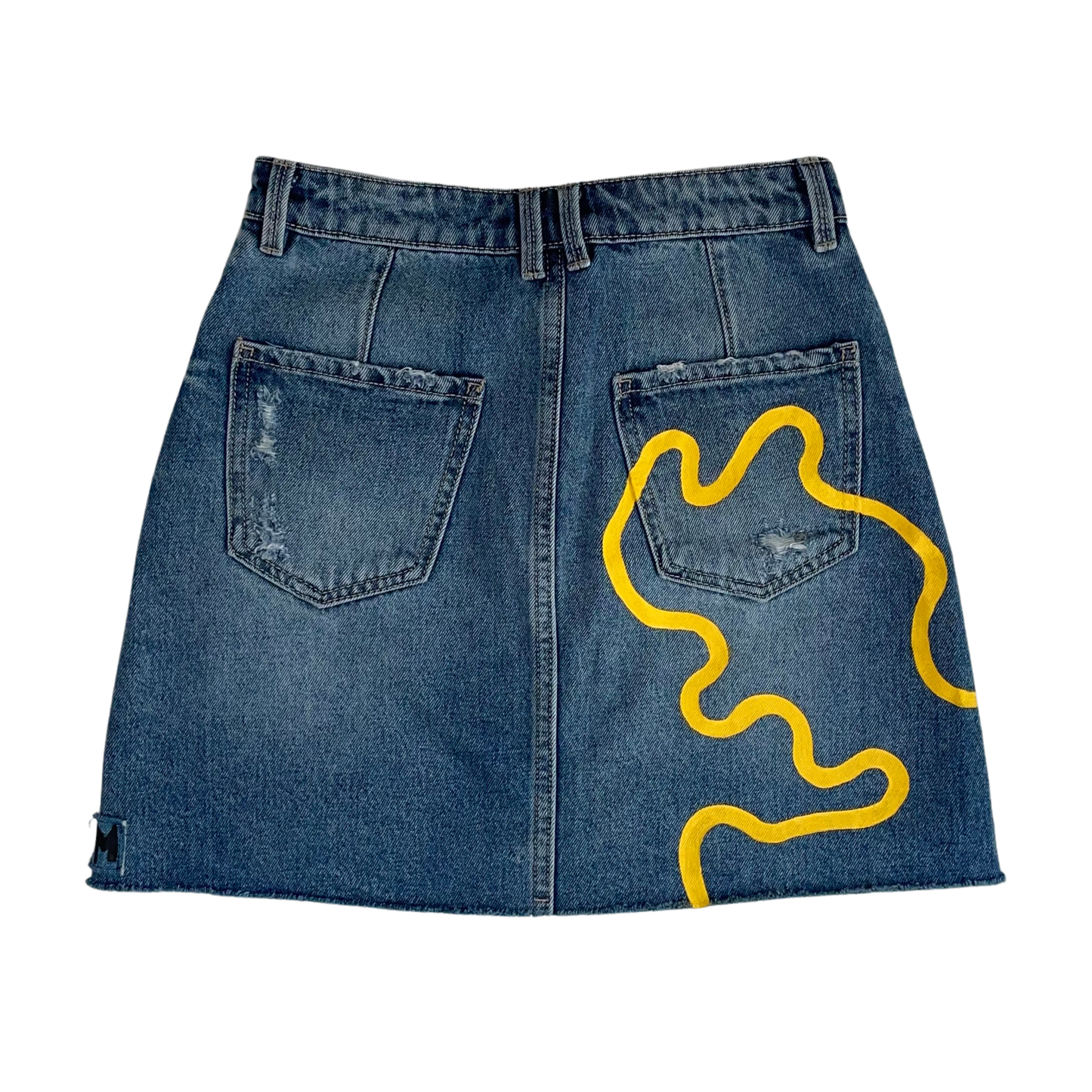 JUPE ONE LINE JAUNE