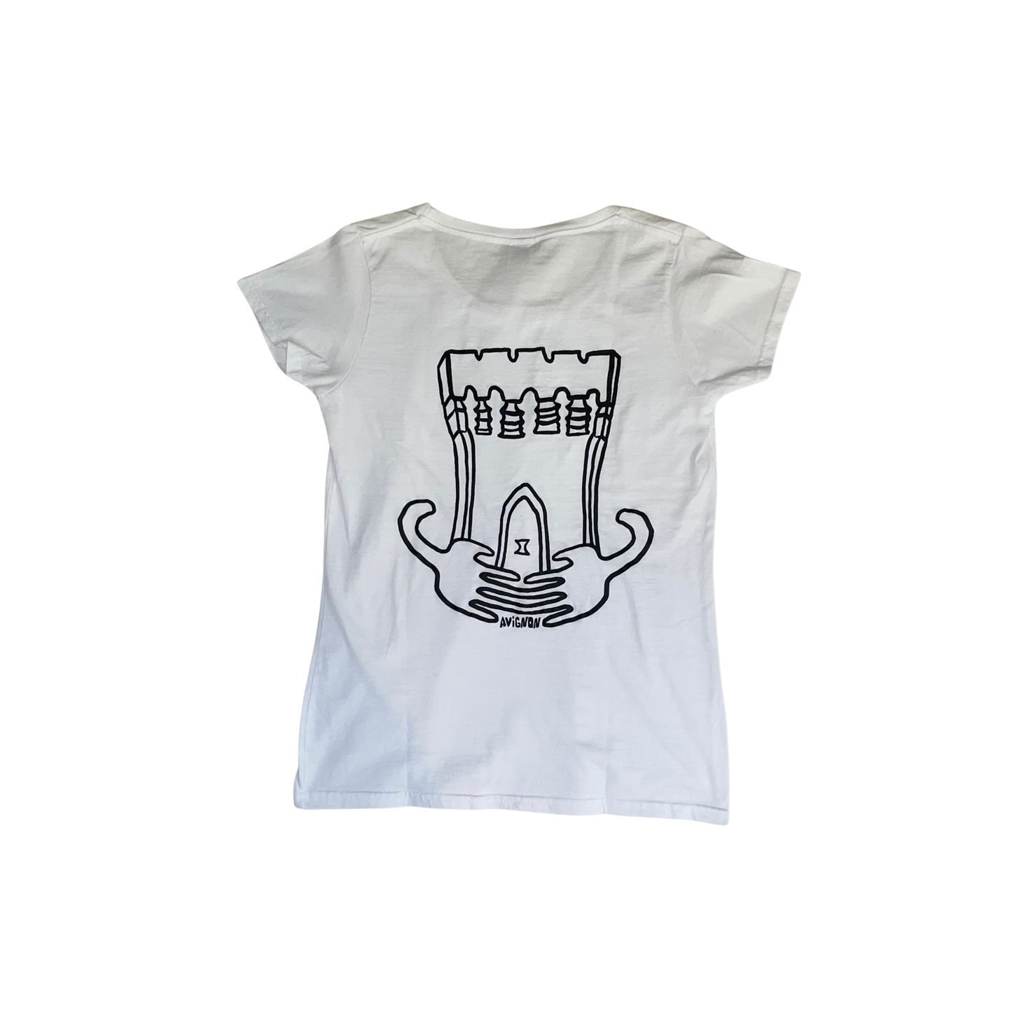 TEE-SHIRT BLANC AVIGNON